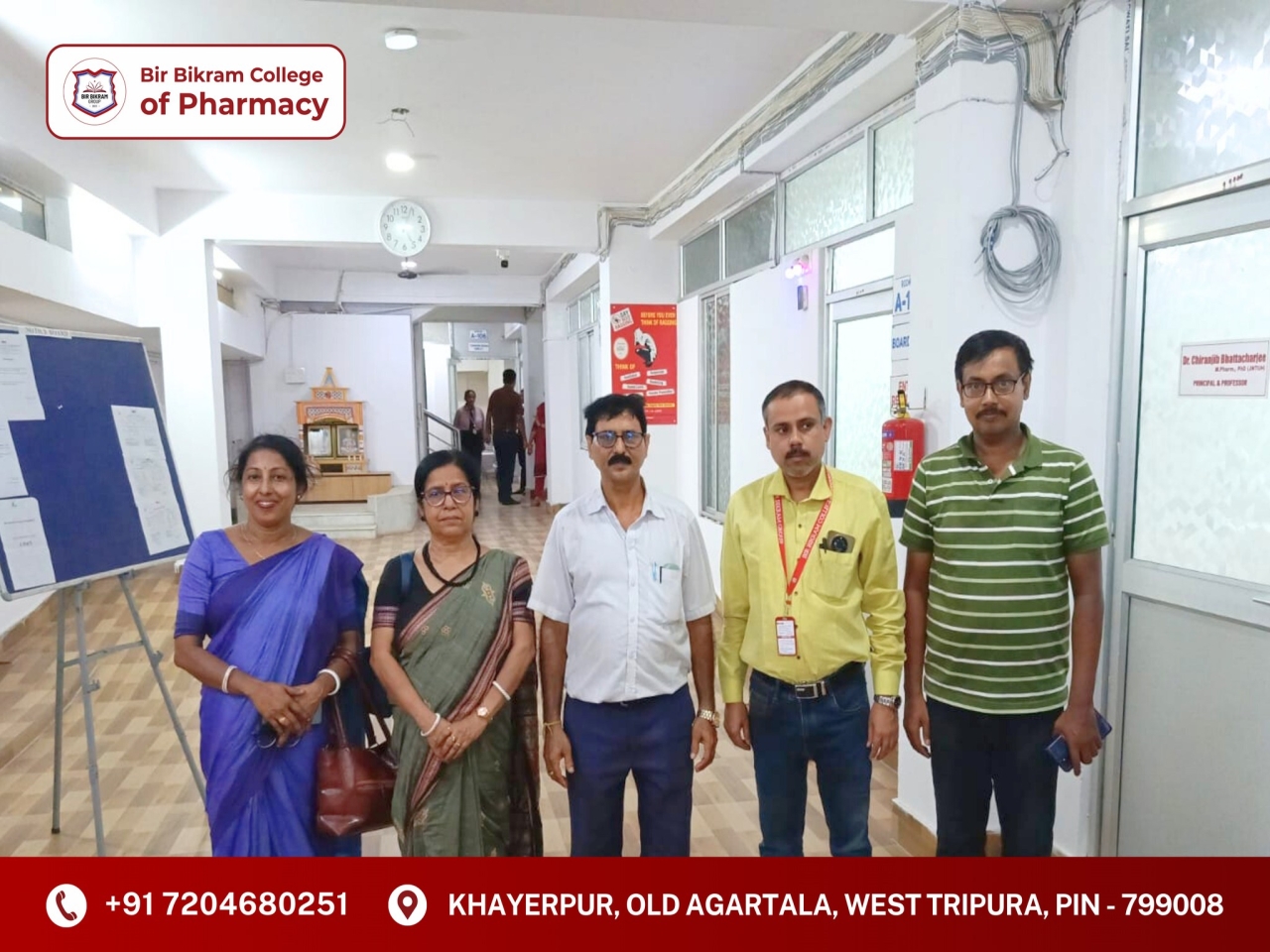 Pallimangal HSS Visits Bir Bikram College of Pharmacy – 24 July 2025